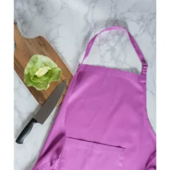 Design Imports Chino Chef Apron Orchid