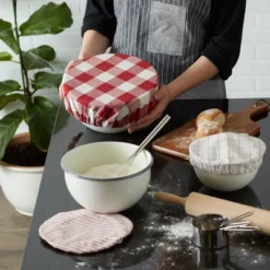 DII Assorted Barn Red Farmhouse Woven Dish Cover Set/3 17 DII Assorted Barn Red Farmhouse Woven Dish Cover Set/3 -Design Imports GUEST 3573ce98 4b02 453a b8f5 6a92c7bc2ea3