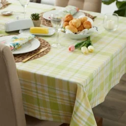 Design Imports Lemon Bliss Plaid Tablecloth 60X120 11 Design Imports Lemon Bliss Plaid Tablecloth 60X120 -Design Imports GUEST 35bdd5ca d0e2 4f3d 90c6 bd41ad53788b