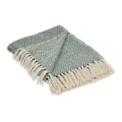 50"x60" Diamond Throw Blanket - Design Imports -Design Imports GUEST 36e2edc8 fd07 47cb a735 1e4bdb801f6e