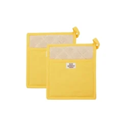 Design Imports Chino Potholder Set/2, Yellow Yarrow 7 Design Imports Chino Potholder Set/2, Yellow Yarrow -Design Imports GUEST 376b511b 04fb 4b93 8ff7 addb2c385ec0