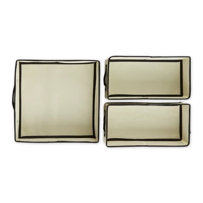 Design Imports Storge Closet 3 Drawer Damask 4 Design Imports Storge Closet 3 Drawer Damask - Image 4