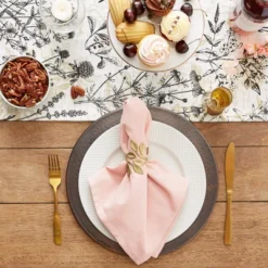 Design Imports Pale Mauve Solid Napkin Set/6 12 Design Imports Pale Mauve Solid Napkin Set/6 -Design Imports GUEST 39a29940 991f 46a8 bb00 ea136f800267