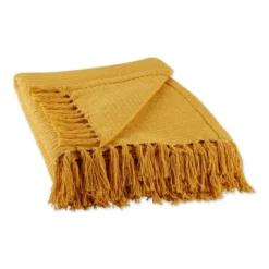 50"x60" Solid Ribbed Throw Blanket - Design Imports -Design Imports GUEST 3af1c676 5949 4ff3 a1cb 4237991e269e