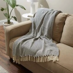 50"x60" Zig-Zag Throw Blanket - Design Imports 22 50"x60" Zig-Zag Throw Blanket - Design Imports -Design Imports GUEST 3c3e8e48 ecd2 4ddc 9824 638cb691fef1