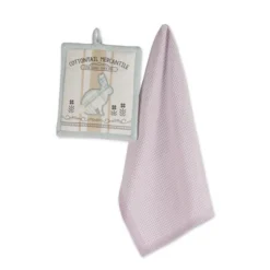 Design Imports Easter Potholder/Dishtowel Gift Set/2, Cottontail Mercantile
