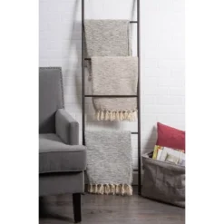 50"x60" Variegated Throw Blanket Brown - Design Imports -Design Imports GUEST 3dfea18c d108 42ee a0cc c2ff378b0b7a