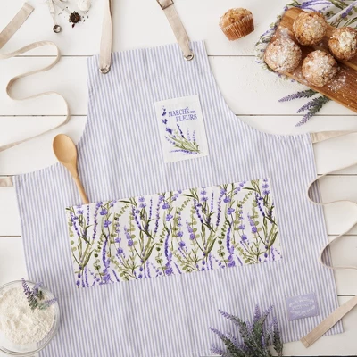 Design Imports Provence Lavender Pantry Apron 5 Design Imports Provence Lavender Pantry Apron - Image 5