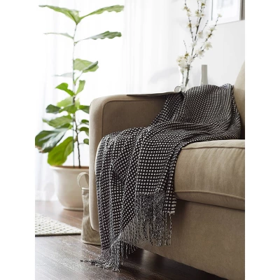 50"x60" Waffle Knit Throw Blanket - Design Imports 9 50"x60" Waffle Knit Throw Blanket - Design Imports - Image 9