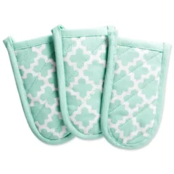 Design Imports Aqua Lattice Panhandle (Set Of 3) -Design Imports GUEST 3f17b83f c428 4181 ade8 fd5263017047