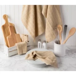 Design Imports Windowpane Terry Dishcloth Set 6 Piece, 12X12", Beige 9 Design Imports Windowpane Terry Dishcloth Set 6 Piece, 12X12", Beige -Design Imports GUEST 3f28d21d b18c 4bba a683 296aaebd0c88