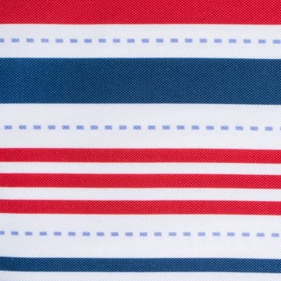Design Imports Patriotic Stripe Outdoor Tablecloth With Zipper 60X120 2 Design Imports Patriotic Stripe Outdoor Tablecloth With Zipper 60X120 - Image 2