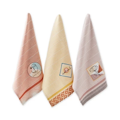 Design Imports Bungalow Embellished Dishtowel Set/3 10 Design Imports Bungalow Embellished Dishtowel Set/3 - Image 10