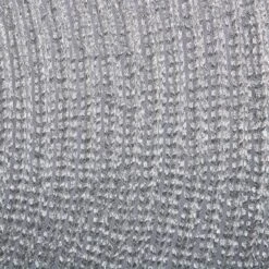 Set Of 4 Metallic Round Woven Placemat Silver - Design Imports: Polypropylene, Indoor/Outdoor, Easy Clean