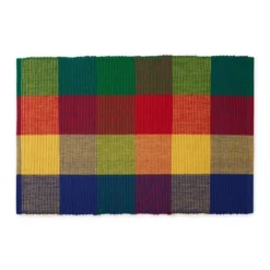 Design Imports Indian Inspired Summer Ribbed Placemat Set/6