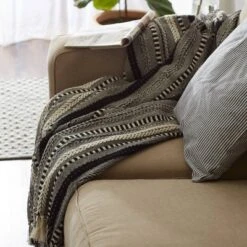 50"x60" Braided Striped Throw Blanket - Design Imports 27 50"x60" Braided Striped Throw Blanket - Design Imports -Design Imports GUEST 44372d26 6494 4b76 b579 9b208bb6b60e