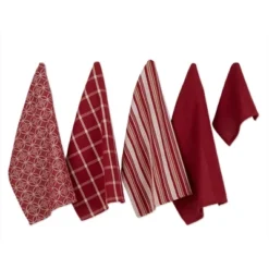 Design Imports Wine Asst Dishtowel & Dishcloth Set/5 -Design Imports GUEST 45589c1f a4c1 450a 8130 bb5f29d9c1e1