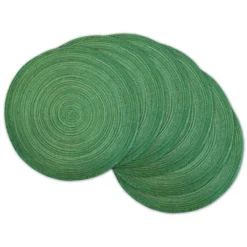 DII Metallic Woven Round Placemat, Green, 15" Diameter 11 DII Metallic Woven Round Placemat, Green, 15" Diameter -Design Imports GUEST 45e0fae3 7a49 4c4f a44d f9e3eeab1188