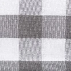 Design Imports Gray/White Checkers Napkin Set/6 -Design Imports GUEST 46a3be26 c136 44e2 ac20 41b2de4e9774