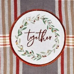 4pk Assorted Gathered Together Embellished Dishtowels - Design Imports: Ultra-Absorbent, Machine Washable -Design Imports GUEST 4747f89f 6565 4bd6 9dbc da60f454e5a0