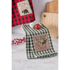 Design Imports Christmas Embellished Dishtowel Set 3 Piece, 18X28", Cabin Christmas 10 Design Imports Christmas Embellished Dishtowel Set 3 Piece, 18X28", Cabin Christmas -Design Imports GUEST 477647a4 f52b 4dcd a5e1 36b1a35fc13d