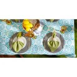 Design Imports Blue Ikat Vinyl Tablecloth 60X84 13 Design Imports Blue Ikat Vinyl Tablecloth 60X84 -Design Imports GUEST 478f016d a9f5 4f5f 86aa 63a8bc7817c6