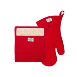 Design Imports Chino Oven Mitt & Potholder Kitchen Set/2, Red Cider 5 Design Imports Chino Oven Mitt & Potholder Kitchen Set/2, Red Cider -Design Imports GUEST 488ef635 bb20 4310 be93 dbdf876c04c2