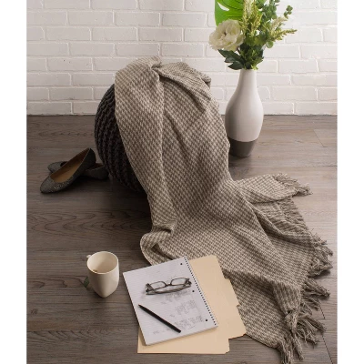 Houndstooth Throw - Design Imports 4 Houndstooth Throw - Design Imports - Image 4