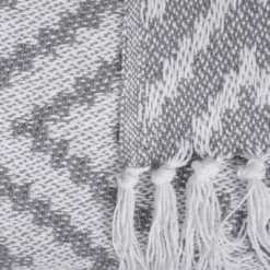 50"x60" Large Chevron Handloom Throw Blanket - Design Imports -Design Imports GUEST 4a88d50c a28e 4467 825e d12b9a7380df