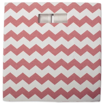 Polyester Cube Chevron Rose Square 13x13x13 7 Polyester Cube Chevron Rose Square 13x13x13 - Image 7