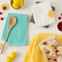 Design Imports Bar Mop Dishtowel Set 4 Piece, Spring, 16X19" -Design Imports GUEST 4c701d00 f7d8 457c b09f 769d2bff3143