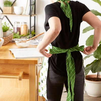 Design Imports Eat Drink And Be Irish Skirt Apron 3 Design Imports Eat Drink And Be Irish Skirt Apron - Image 3