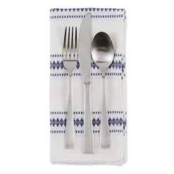 Design Imports French Blue Zig Dobby Stripe Napkin Set/6 -Design Imports GUEST 4ca0aa37 3ea1 4892 a44d e3eaadc7ee47