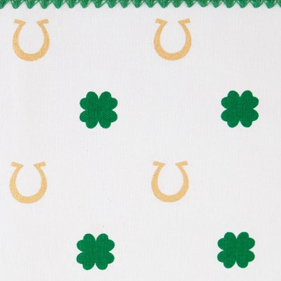 Design Imports Clover Horseshoe Printed Placemat Set/4 2 Design Imports Clover Horseshoe Printed Placemat Set/4 - Image 2
