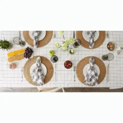 Design Imports Kitchen Windowpane Tablecloth 60X84 -Design Imports GUEST 4e664658 ebc1 4a67 a7f4 44b6367db902 1