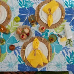 Design Imports Tropical Bahama Vinyl Tablecloth 60X84 12 Design Imports Tropical Bahama Vinyl Tablecloth 60X84 -Design Imports GUEST 4f2a4b34 52aa 4d1a 9a8c 2440146b2abc