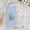 Design Imports Egg-Cellent Easter Dishtowel Set Of 2