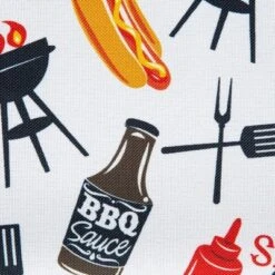 Design Imports Bbq Fun Print Outdoor Tablecloth With Zipper 60 Round -Design Imports GUEST 4fb0e715 a05b 4be6 8dee e86aa424a3fc