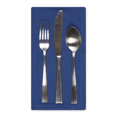 Design Imports Navy Solid Napkin Set/6 1 Design Imports Navy Solid Napkin Set/6