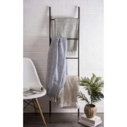 50"x60" X Diamond Geometric Throw Blanket - Design Imports -Design Imports GUEST 53eb6b19 95ae 414f 955c 9c828f6f5694