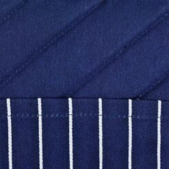 2pk Cotton Striped Chef Pot Holders Blue - Design Imports: Hot Pads Kitchen Textiles, Machine Washable, 8"x9"