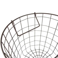 Metal Basket Bronze Round Small 12x12x10 -Design Imports GUEST 54450754 f3a6 4937 aee2 d8657019b6d5