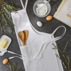 Design Imports Chef Solid X-Large Apron White -Design Imports GUEST 55b28ce6 b601 468a 8f5f 715626a03e91