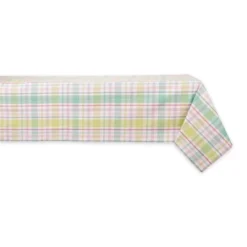 Design Imports Spring Plaid Tablecloth 60X84 -Design Imports GUEST 573ae1e1 ceb7 45c2 9f9f a0944def3477