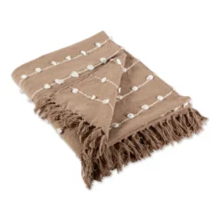 50"x60" Woven Loop Throw Blanket - Design Imports -Design Imports GUEST 5758b786 db19 4c06 9a4e 9a80dd6c19b8