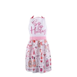 Design Imports Sip Sip Hooray Print Apron -Design Imports GUEST 575fd2bd 809a 46ae a90b 533a97e4e8a2