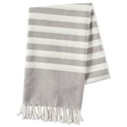 28"x59" Fouta Striped Throw Blanket - Design Imports -Design Imports GUEST 57d9c584 0a04 4631 bda3 bfcb1adfb18a