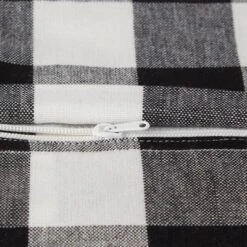 4pk 18"x18" Pig And Flower Market Farmhouse Check And Printed Square Throw Pillow Covers White - Design Imports -Design Imports GUEST 58ab101d 4a83 46cb 8ed1 e126a1c11a7e