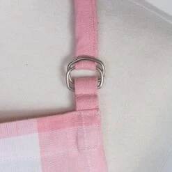 Design Imports Buffalo Check Chef Apron Pink & White -Design Imports GUEST 59d888c8 bfee 4ee4 a155 71ff44560bb2