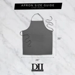 Design Imports Black/White Herringbone Chef Apron -Design Imports GUEST 5a107ddd d43c 45fb 92f1 d4a78712a054